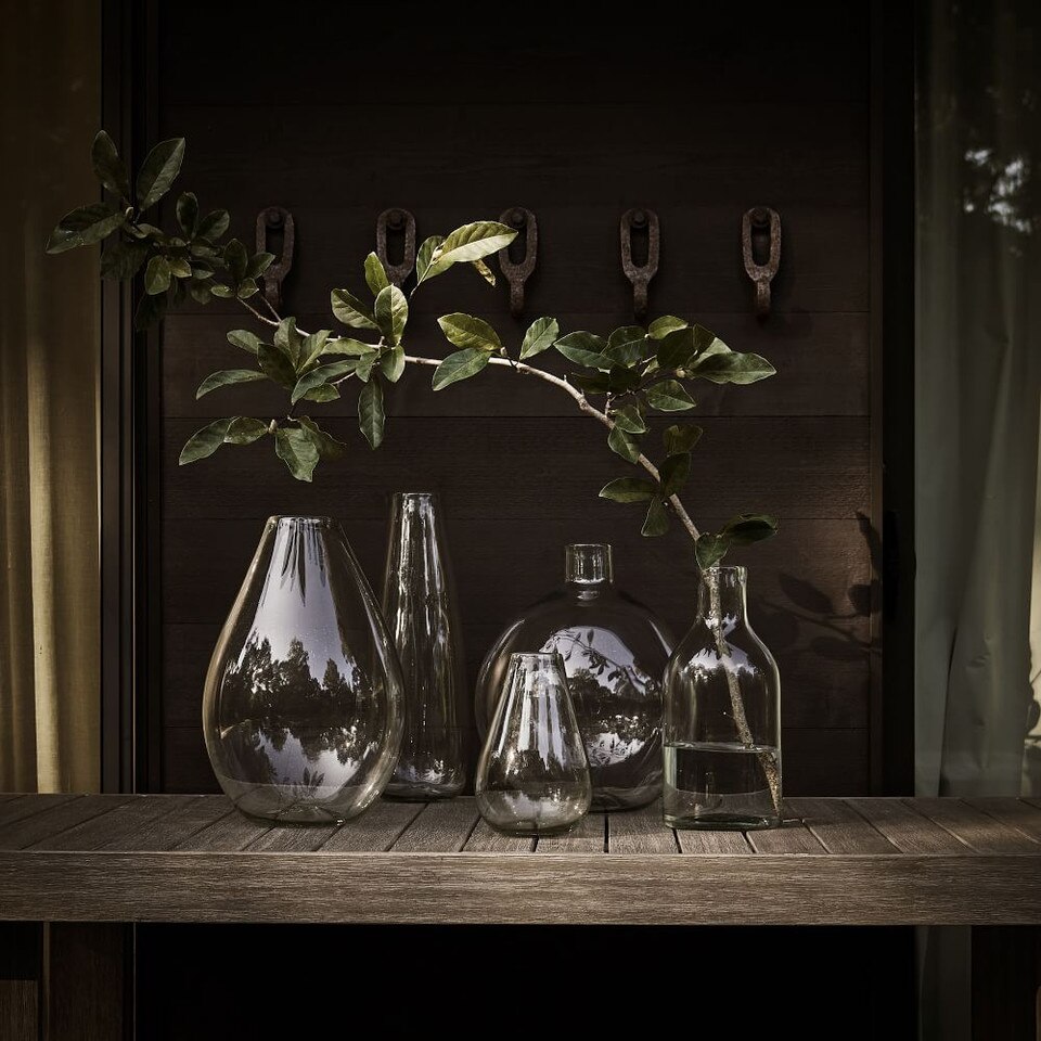 Pure Recycled Glass Vases West Elm United Kingdom